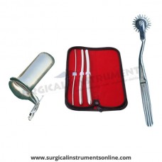 Hegar uterine dilator 3 pieces set,3-4, 9-10, 13-14, pinwheel, collin large
